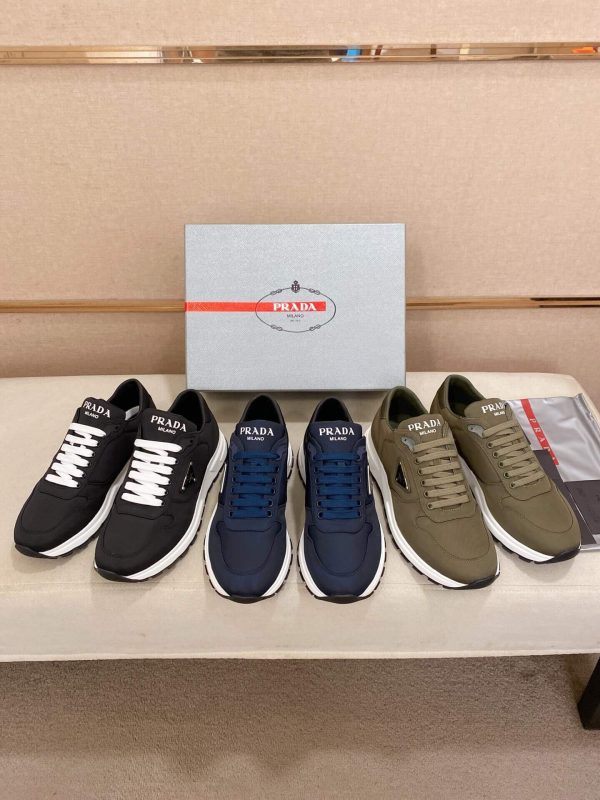 Prada Prax 01 Re-Nylon Sneakers in Black