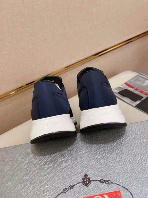 Prada Prax 01 Re-Nylon Sneakers in Navy Blue