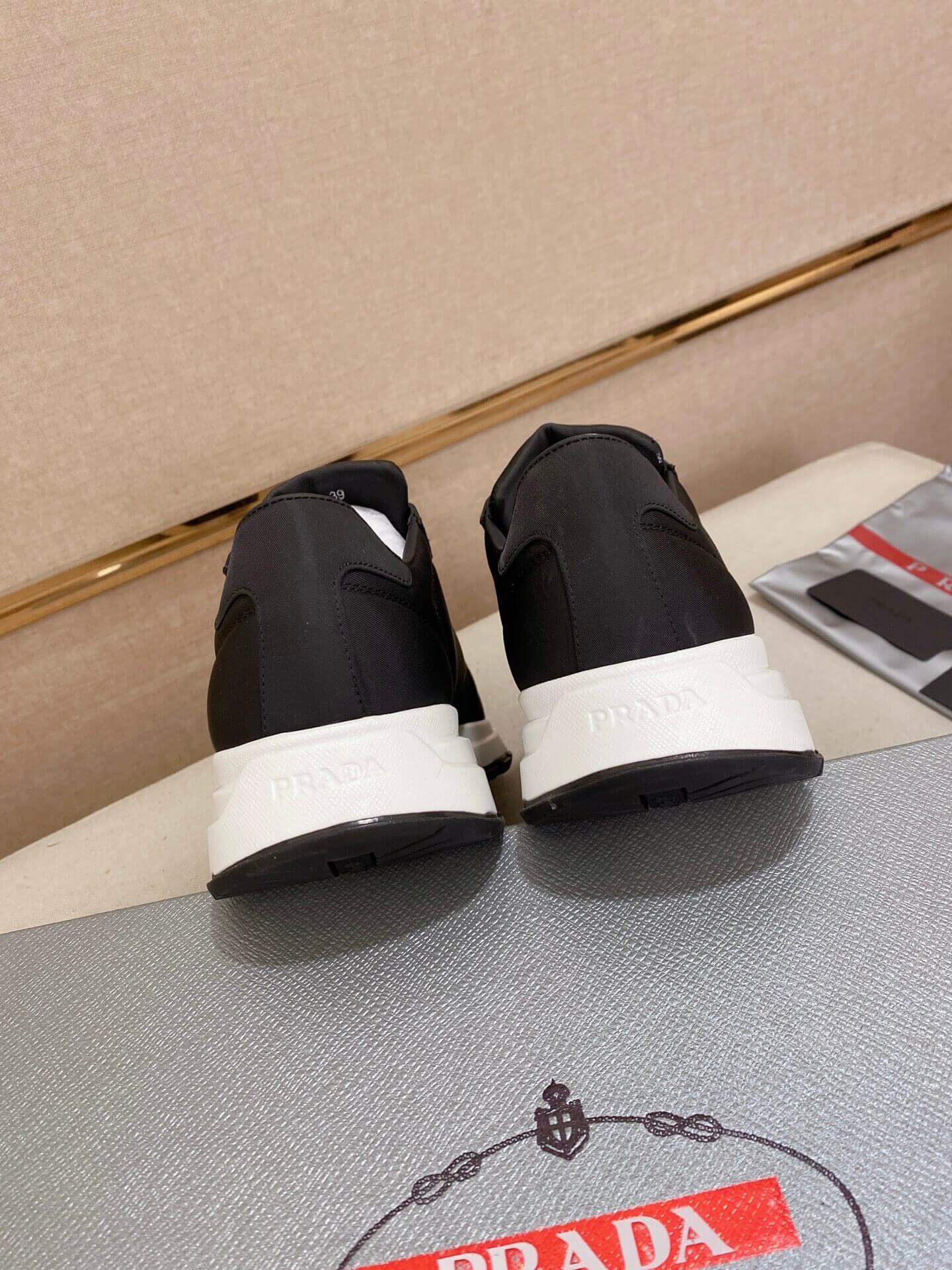 Prada Prax 01 Re-Nylon Sneakers in Black 10 Prada Prax 01 Re-Nylon Sneakers in Black - Image 10