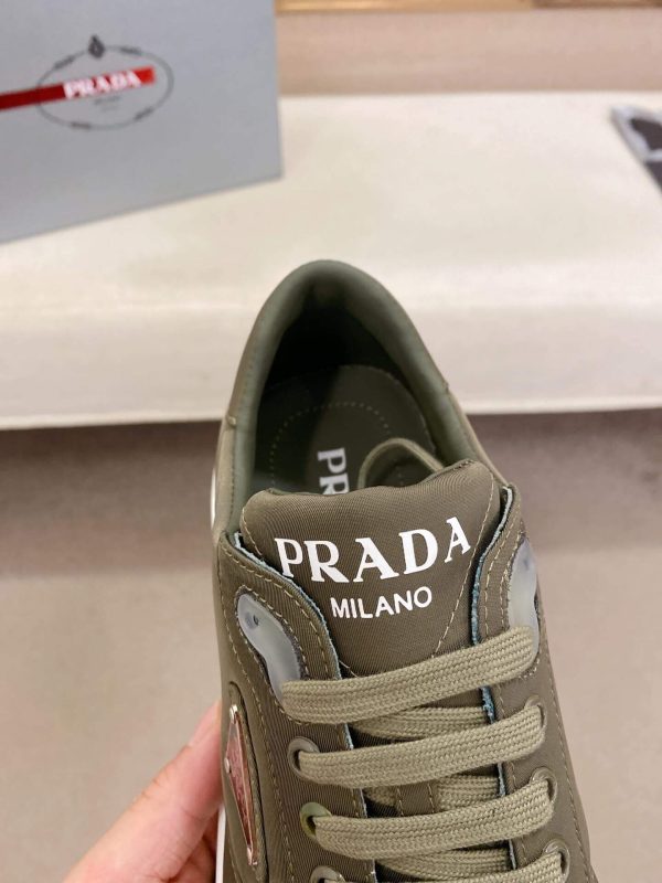 Prada Military Green Prax 01 Re-Nylon Sneakers