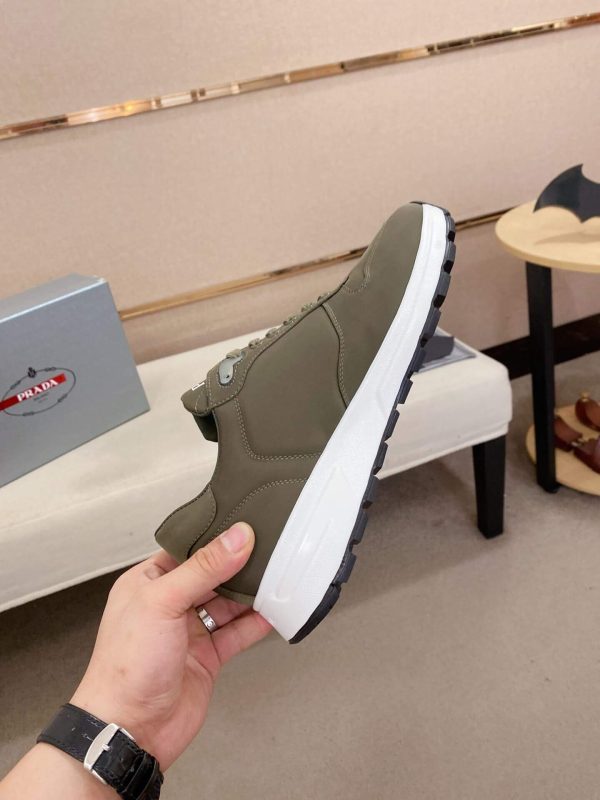 Prada Military Green Prax 01 Re-Nylon Sneakers
