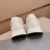 White Prada Prax 2.0 Fabric and Mesh Sneakers