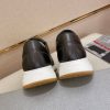 Prada Prax 01 Leather Sneakers in Black