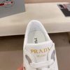Prada Prax 01 Leather Sneakers in White