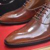 Pradaformalshoes_3_3e538835-8431-467e-9b22-21a3bcb3f89f Prada Brown Patent Leather Oxford Shoes