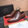 Pradaformalshoes_8_80ae6253-8bf1-485c-b3ff-6c4a36c0f9c5 (1) Prada Brown Patent Leather Oxford Shoes