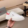 White & Red Prada Downtown Sneaker