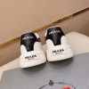 White & Black Prada Downtown Sneaker