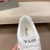 All-White Prada Downtown Sneaker