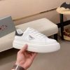 White & Black Prada Downtown Sneaker