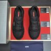 Black & Gold Prada Prax 2.0 Sneakers