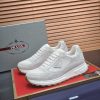 White & Silver Prada Prax 2.0 Sneakers