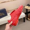 Louis Vuitton LV Red Footprint Soccer Sneaker