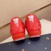 Louis Vuitton LV Red Footprint Soccer Sneaker