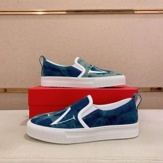 Valentino Garavani VLTN Canvas Slip-On Sneakers