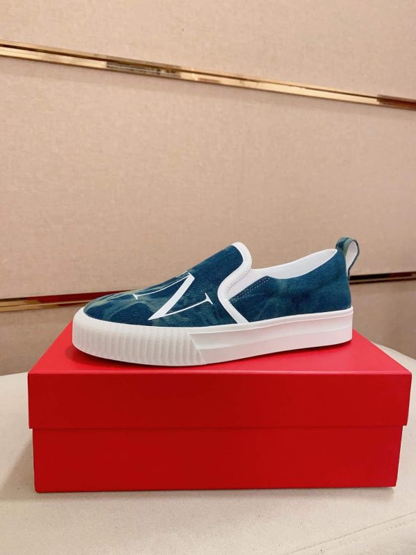 Valentino Garavani VLTN Canvas Slip-On Sneakers