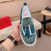 Valentino Garavani VLTN Canvas Slip-On Sneakers