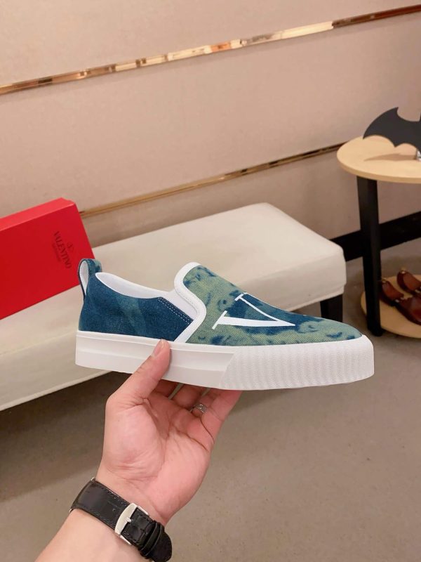 Valentino Garavani VLTN Canvas Slip-On Sneakers