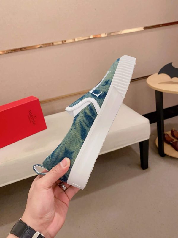 Valentino Garavani VLTN Canvas Slip-On Sneakers