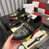 VersaceGalaxiafashionsneakers_1 Versace Trigreca Sneakers in Black