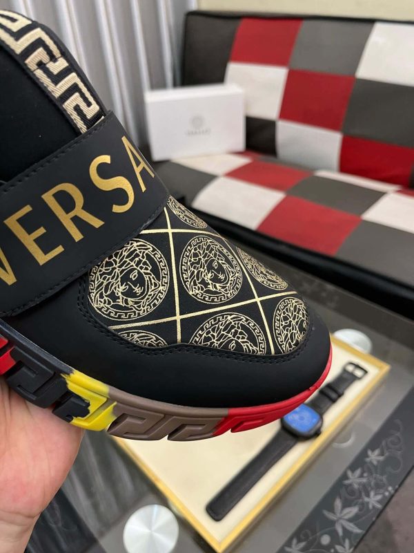 VersaceGalaxiafashionsneakers_10 Versace Trigreca Sneakers in Black