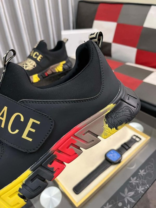 VersaceGalaxiafashionsneakers_9 Versace Trigreca Sneakers in Black
