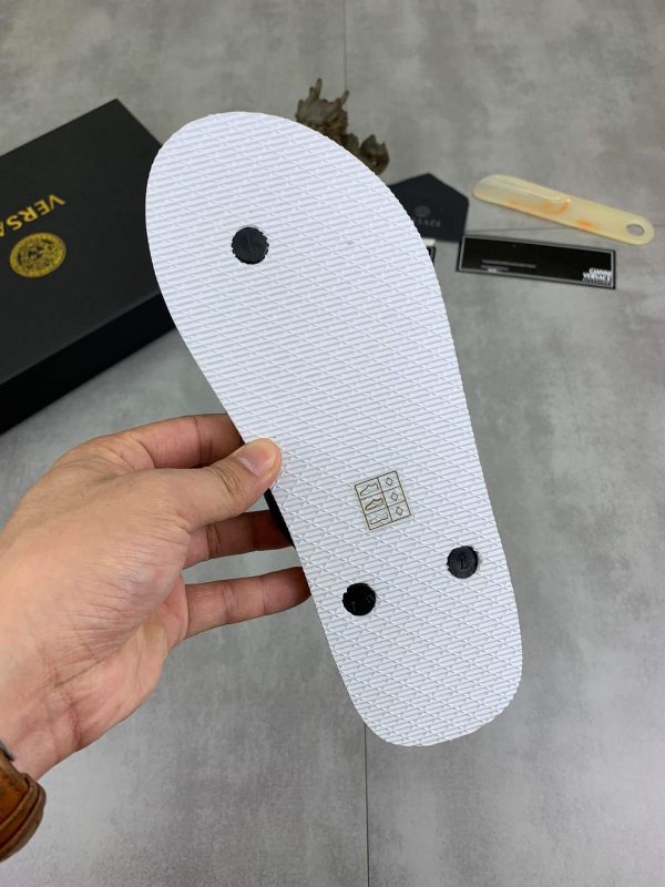 Versace Medussa Rubber Flip-Flops