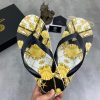 Versace Baroque Pattern Flip-Flops