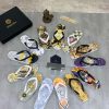 Versace Medusa Chainlink Flip-Flops