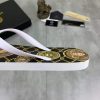 Versace Medusa Chainlink Flip-Flops