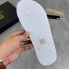 Versace White Rubber Flip-Flops