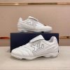 Louis Vuitton LV White Footprint Soccer Sneaker