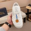 Louis Vuitton LV White Footprint Soccer Sneaker