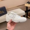 Louis Vuitton LV White Footprint Soccer Sneaker