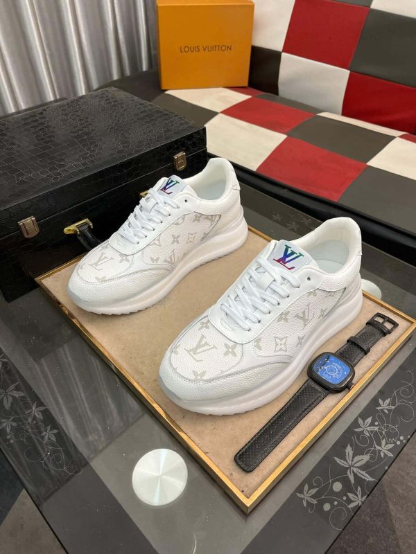 WhiteLouisVuittonTrainersneaker_6 Louis Vuitton Run Away Sneaker in White