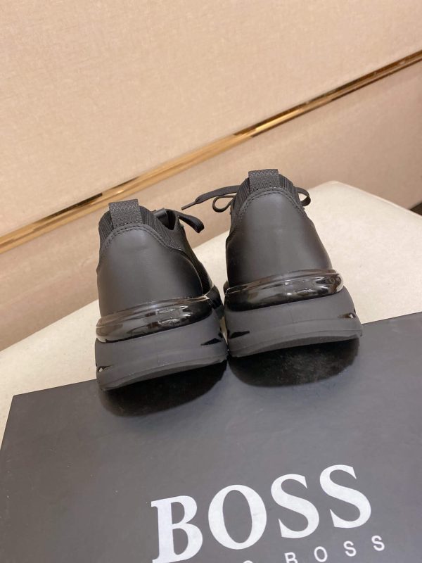 BOSS TTNM Evo Trainers with Knitted Upper Black