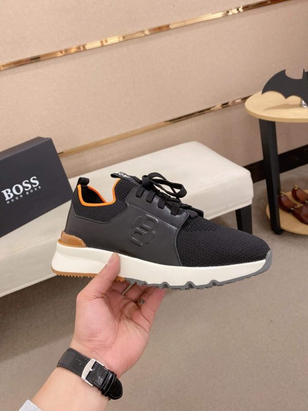 BOSS Mixed Materials Trainer Black