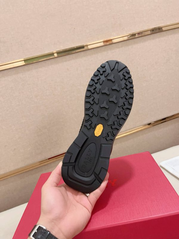 Bally Dewan Outline Sneaker In All Black