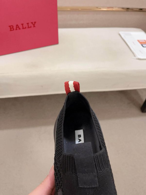 Bally Dewan Outline Sneaker In All Black