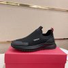 Bally Dewan Outline Sneaker In All Black