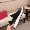 Bally Dewan Outline Sneaker In Black Knit