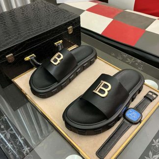 Balmain B Logo Slides