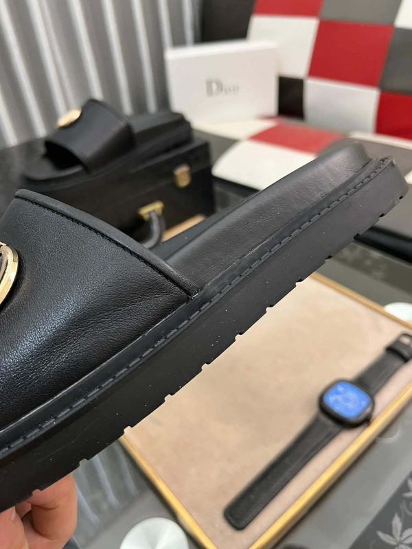 blackDior30Montaigneslidesandal_8 Dior CD Signature Slide Sandals in Black