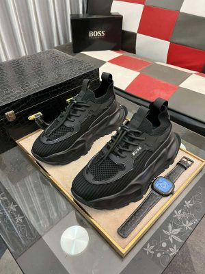 Boss Black TTNM EVO Trainer with Knitted Uppers