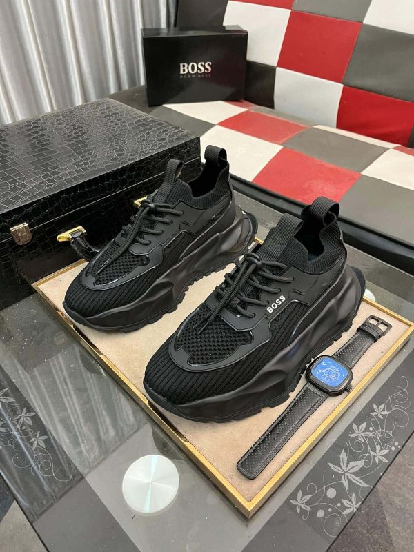 Boss Black TTNM EVO Trainer with Knitted Uppers