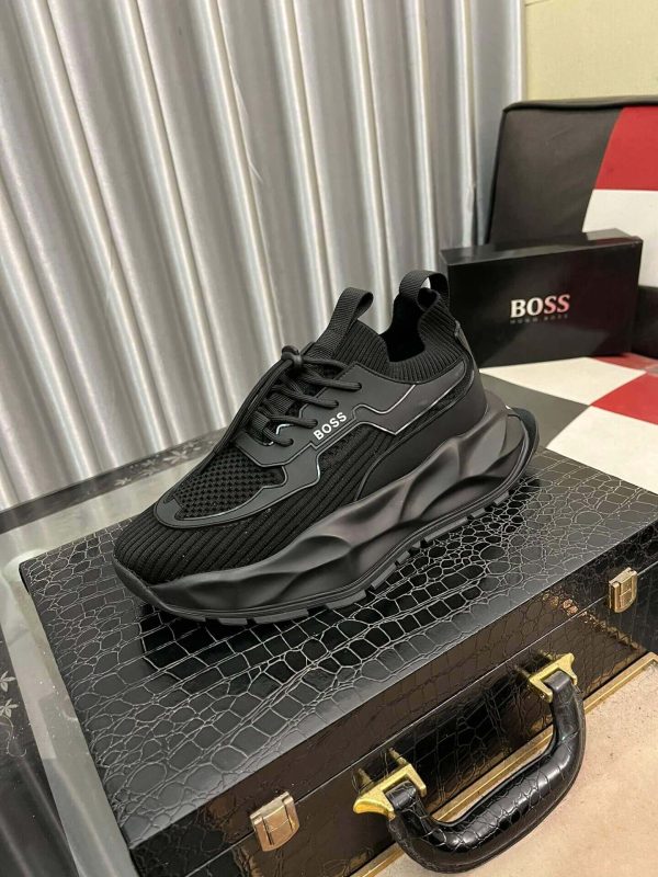 Boss Black TTNM EVO Trainer with Knitted Uppers