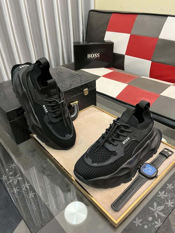 Boss Black TTNM EVO Trainer with Knitted Uppers