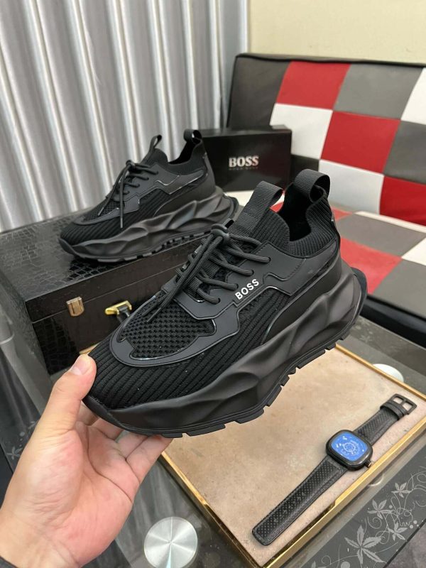 Boss Black TTNM EVO Trainer with Knitted Uppers