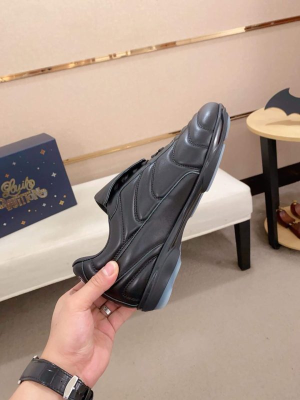 Louis Vuitton LV Footprint Soccer Sneaker in Black