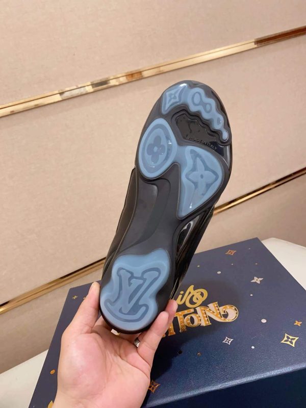 Louis Vuitton LV Footprint Soccer Sneaker in Black
